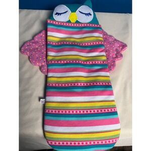American Girl WellieWishers Owl Sleeping Bag Multi Color Striped Doll Accessory